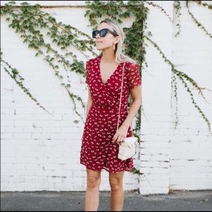 Madewell Seattle wrap dress